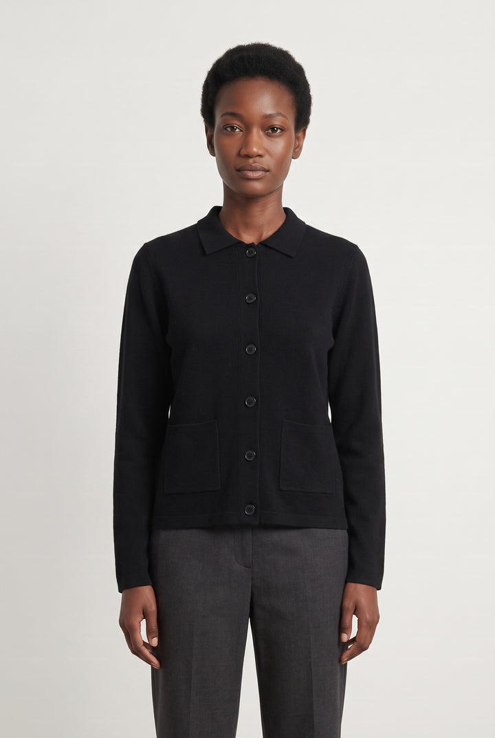 Cardigan Noir - Taille S/36 de la marque Sud express | PARAD107936 - Vendu par Paradigme - Image 1
