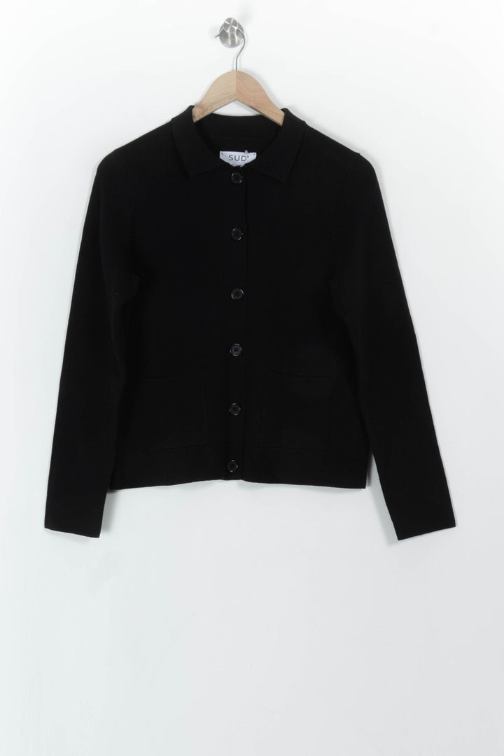 Cardigan Noir - Taille S/36 de la marque Sud express | PARAD107936 - Vendu par Paradigme - Image 2