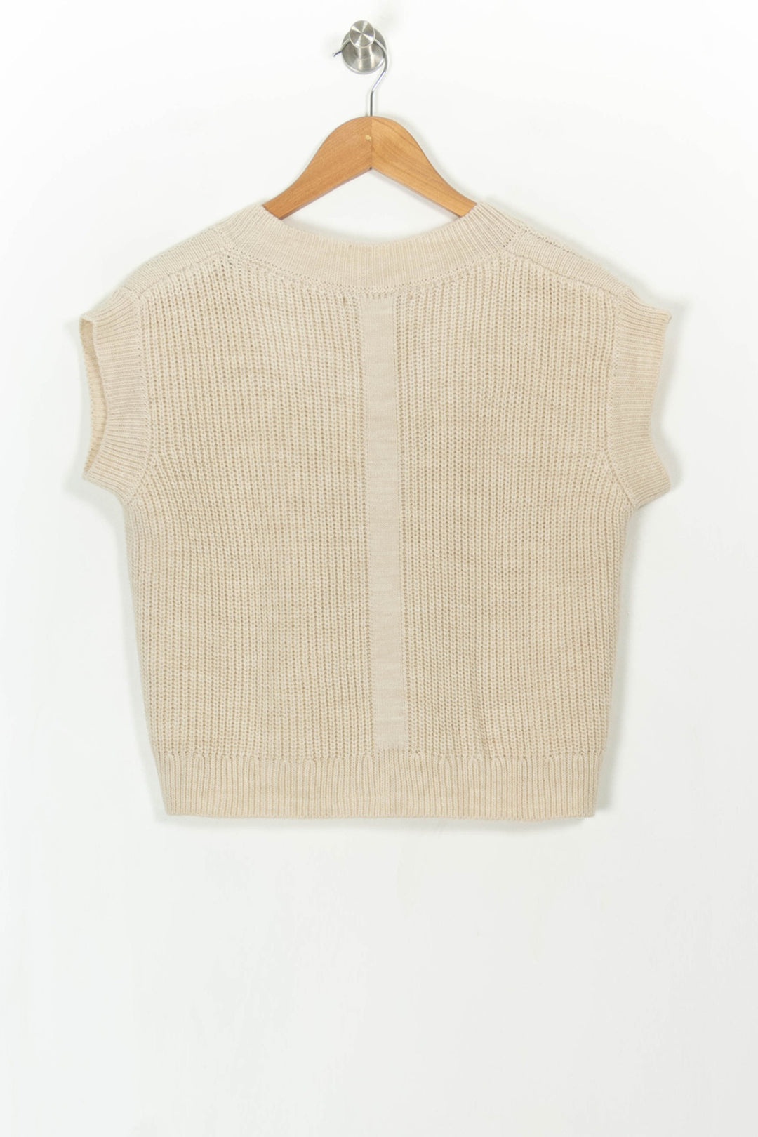 Débardeur Beige - Taille XS/34 de la marque La Fée Maraboutée | PARAD107939 - Vendu par Paradigme - Image 4