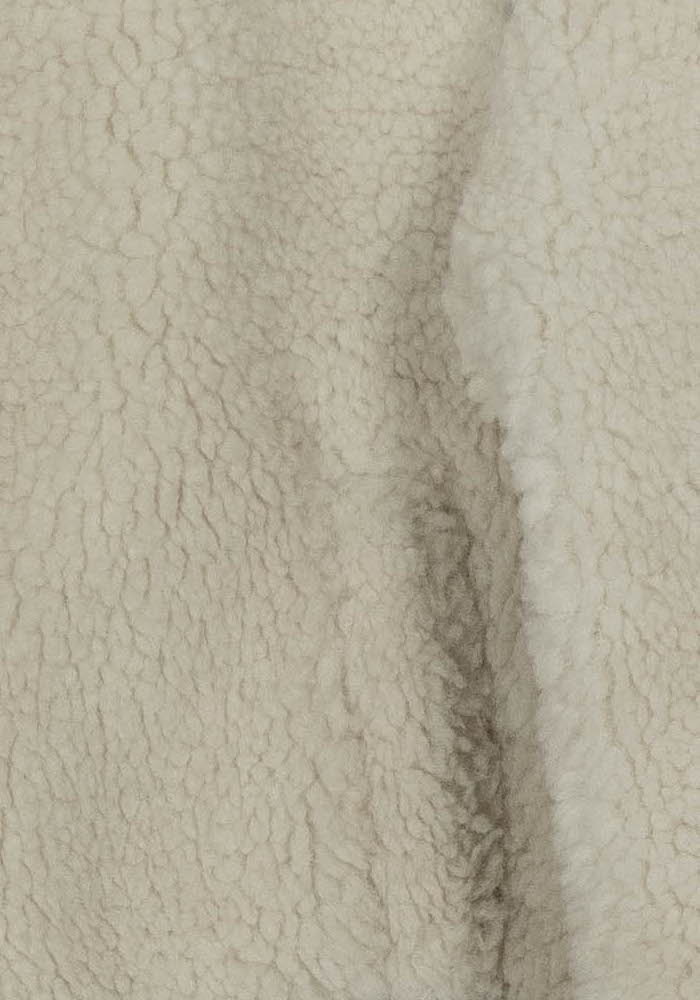 Blouson En Mouton Beige et Marron - Taille S/36 de la marque Sud express | PARAD107940 - Vendu par Paradigme - Image 3