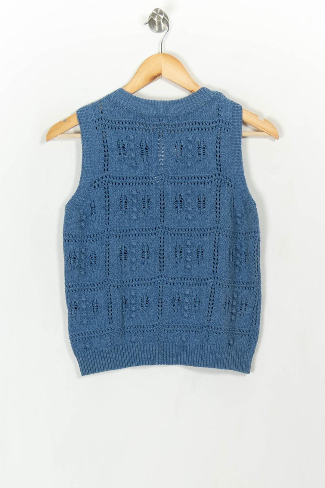 Débardeur Bleu - Taille XS/34 de la marque La Fée Maraboutée | PARAD107942 - Vendu par Paradigme - Image 4
