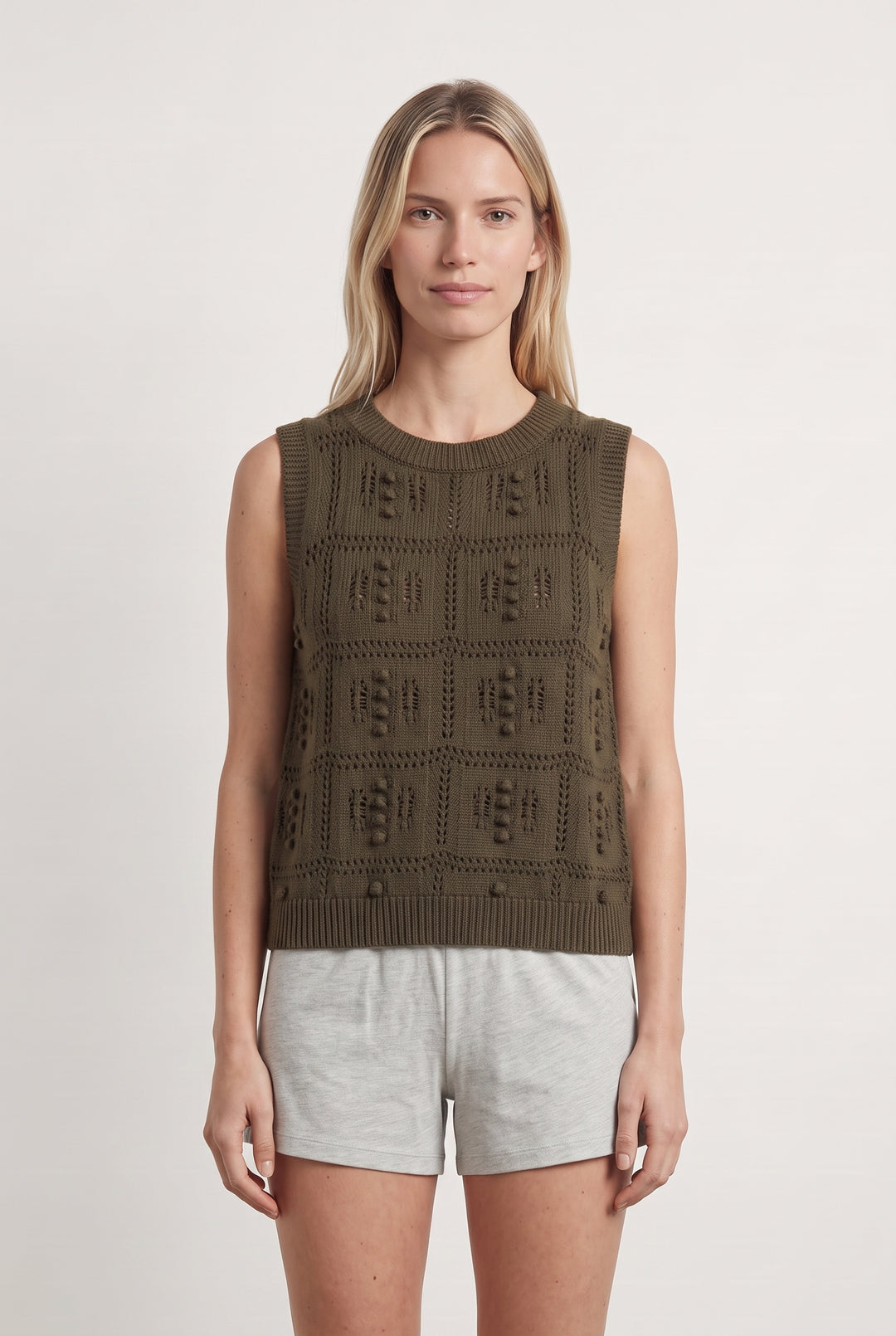 Débardeur Vert - Taille XS/34 de la marque La Fée Maraboutée | PARAD107943 - Vendu par Paradigme - Image 1