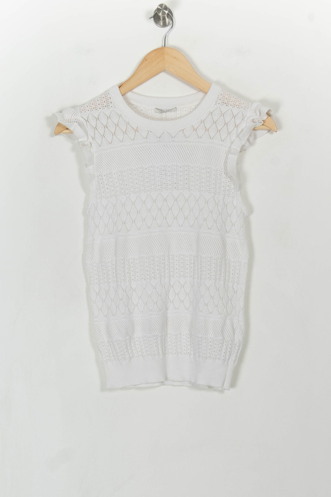 Débardeur Blanc - Taille S/36 de la marque IKKS | PARAD107948 - Vendu par Paradigme - Image 2