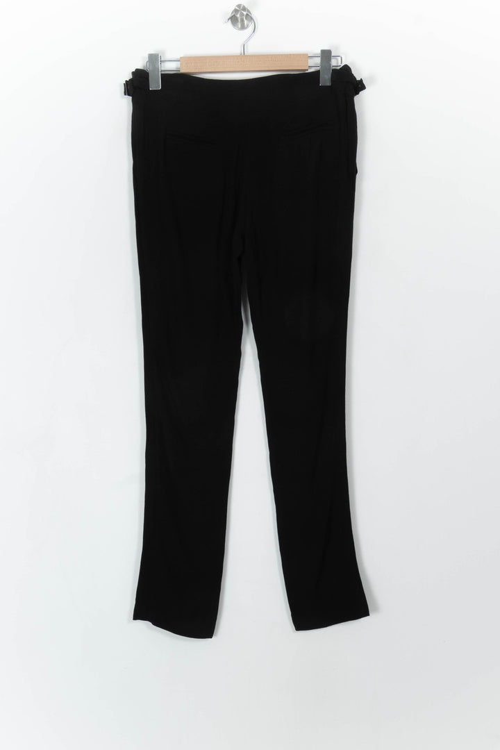 Pantalon Noir - Taille M/38 de la marque ba&sh | PARAD107961 - Vendu par Paradigme - Image 4