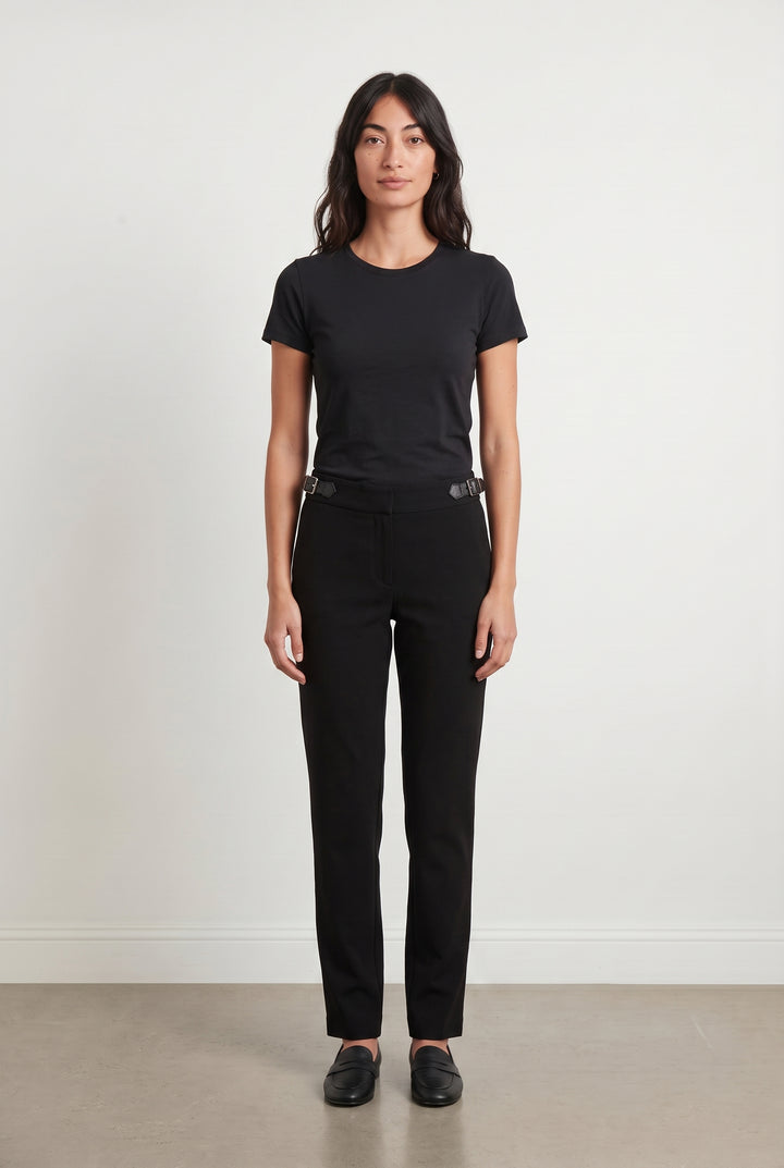 Pantalon Noir - Taille M/38 de la marque ba&sh | PARAD107961 - Vendu par Paradigme - Image 1