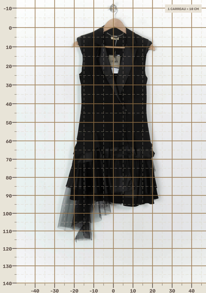 Robe Sans Manches Noire - Taille XL/42 de la marque Liu Jo | PARAD107963 - Vendu par Paradigme - Image 4