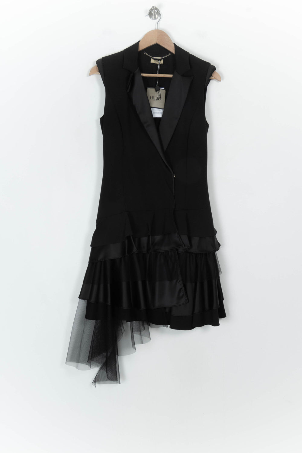 Robe Sans Manches Noire - Taille XL/42 de la marque Liu Jo | PARAD107963 - Vendu par Paradigme - Image 2