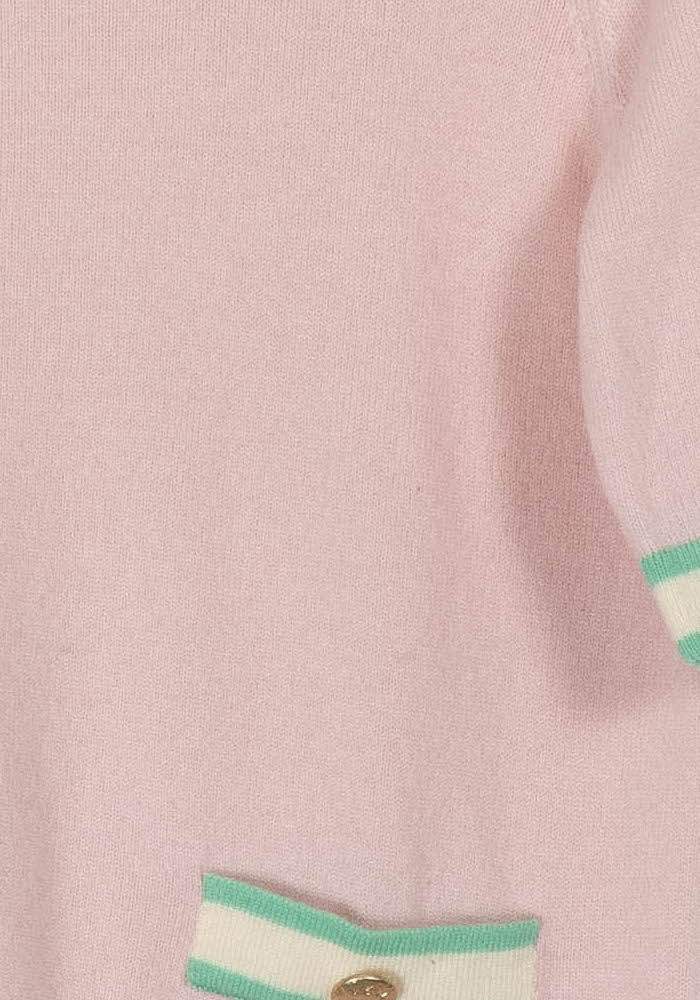 Pull Rose et Vert - Taille M/38 de la marque Weill | PARAD107966 - Vendu par Paradigme - Image 3