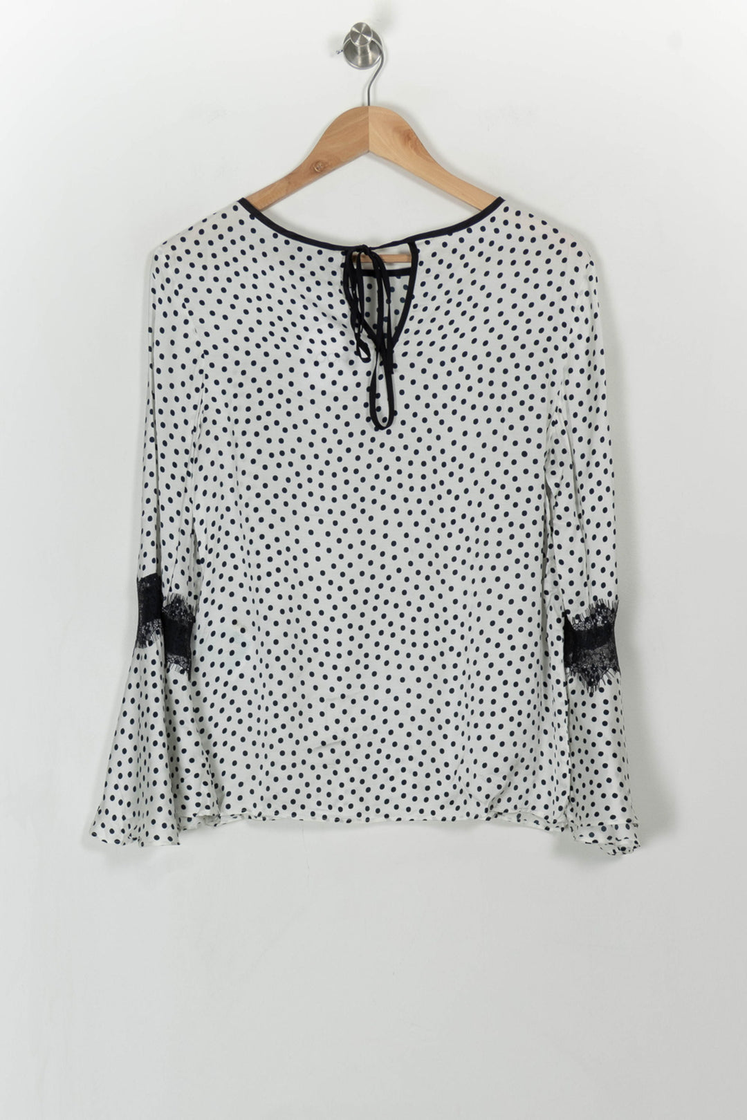 Blouse Blanche et Noire - Taille M/38 de la marque Kookai | PARAD107969 - Vendu par Paradigme - Image 4