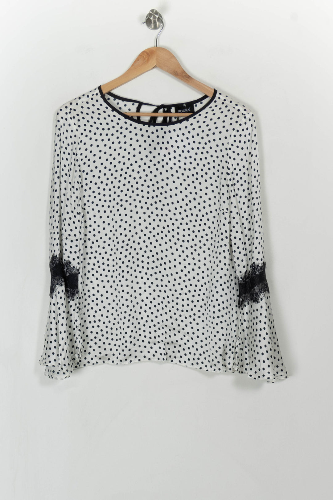 Blouse Blanche et Noire - Taille M/38 de la marque Kookai | PARAD107969 - Vendu par Paradigme - Image 2