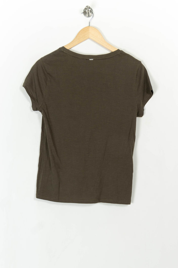 Tee-shirt Vert - Taille XS/34 de la marque IKKS | PARAD107971 - Vendu par Paradigme - Image 4