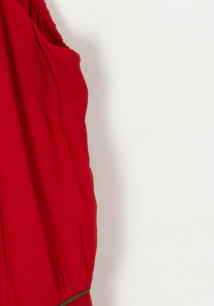 Robe Dos Nu Rouge - Taille XS/34 de la marque Louizon | PARAD107972 - Vendu par Paradigme - Image 3