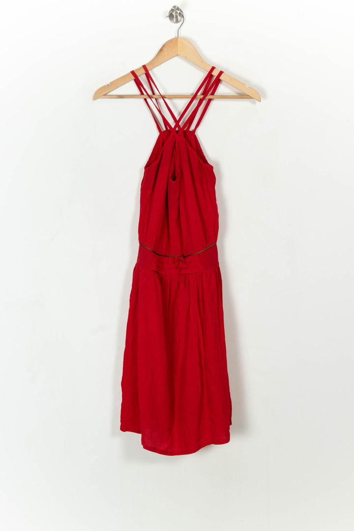 Robe Dos Nu Rouge - Taille XS/34 de la marque Louizon | PARAD107972 - Vendu par Paradigme - Image 2