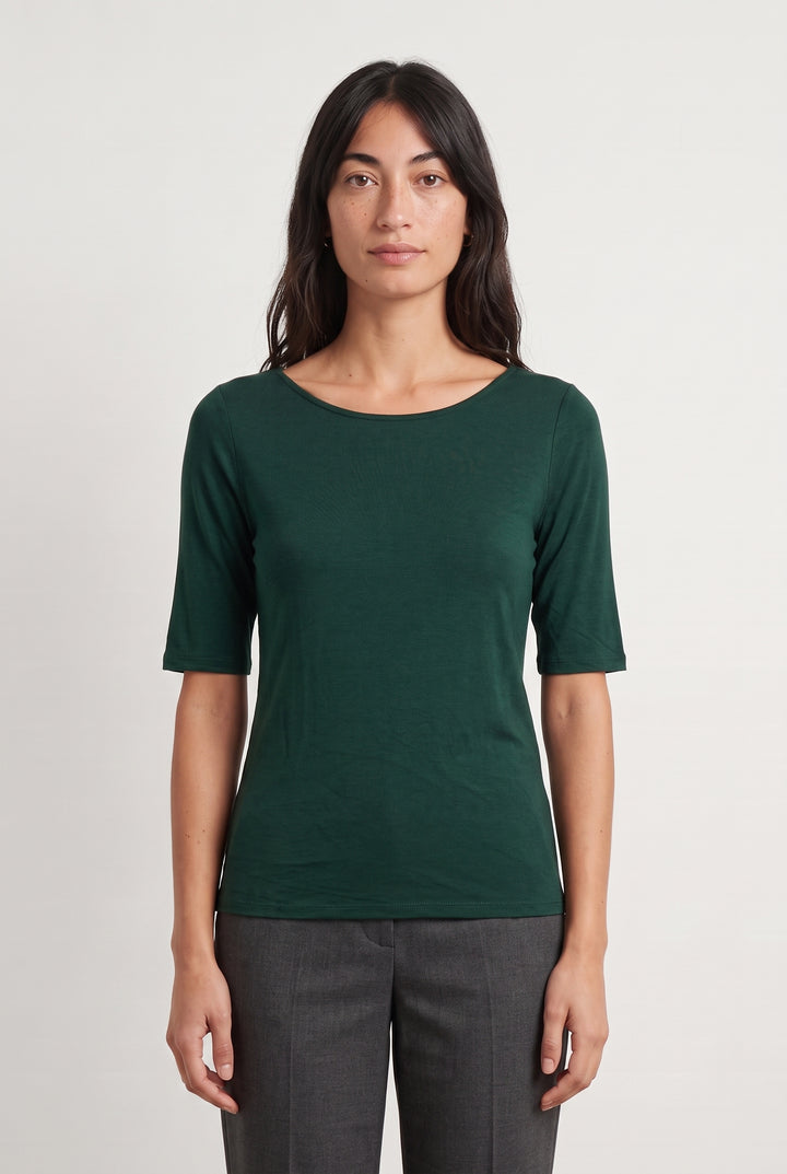 Tee-shirt Vert - Taille S/36 de la marque Caroll | PARAD107973 - Vendu par Paradigme - Image 1