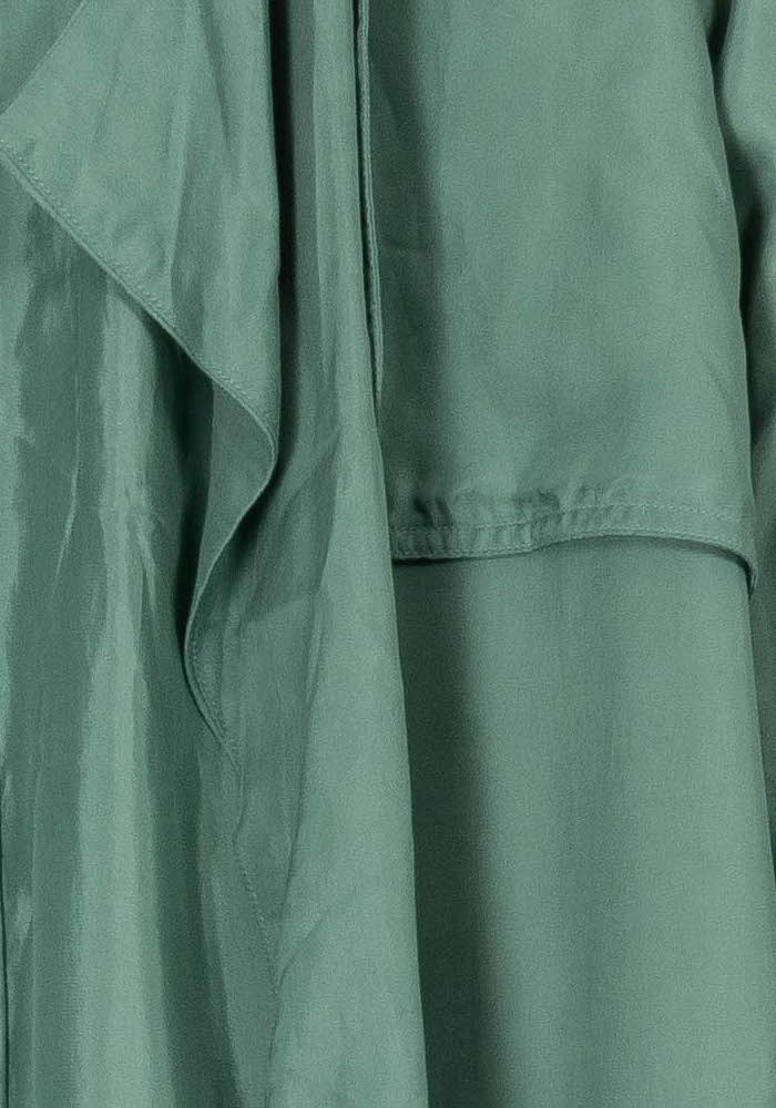 Trench Vert - Taille S/36 de la marque Marie Sixtine | PARAD107974 - Vendu par Paradigme - Image 3