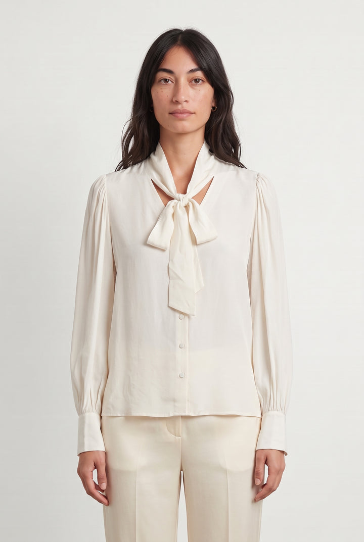 Blouse Beige - Taille M/38 de la marque Weill | PARAD107976 - Vendu par Paradigme - Image 1