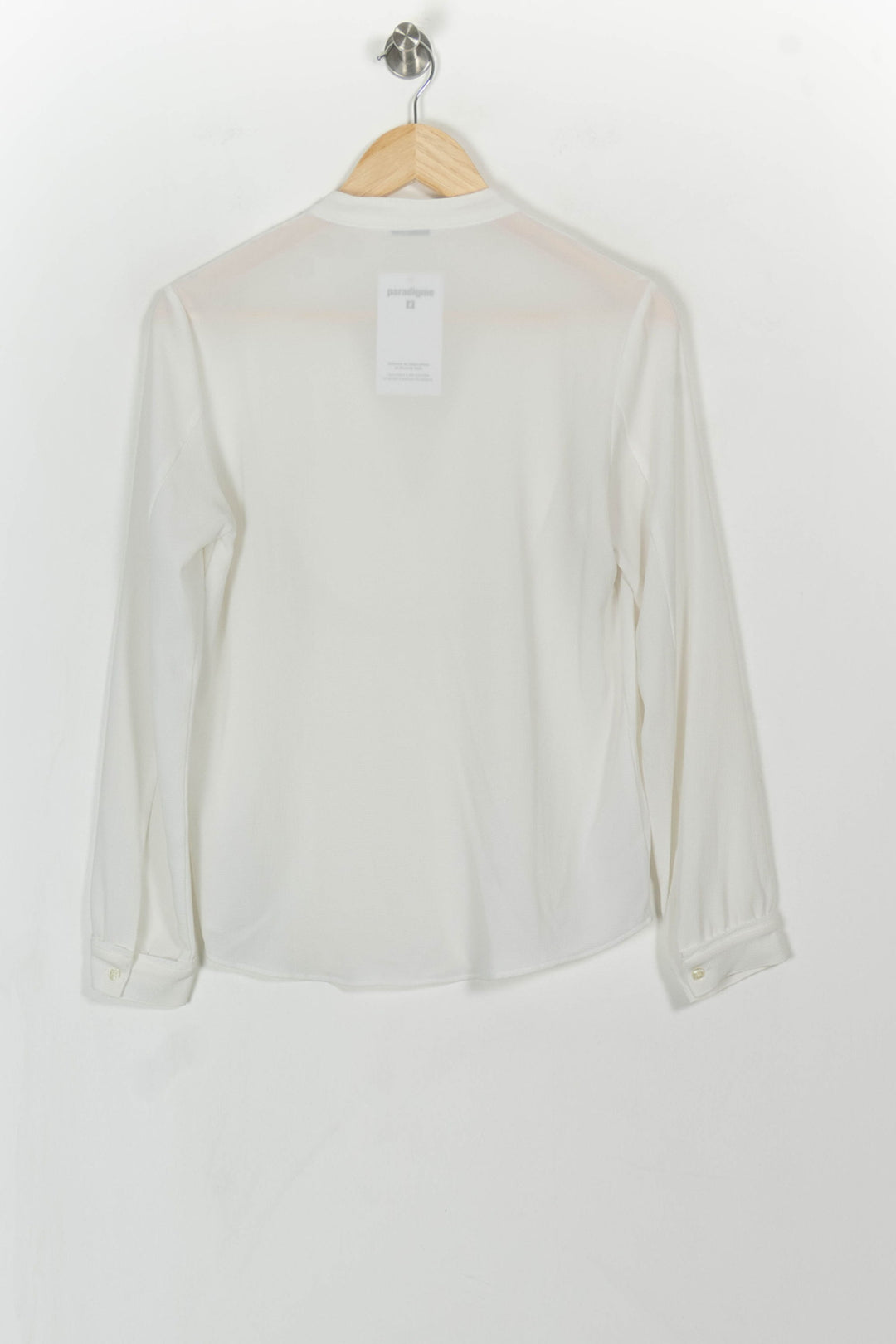 Blouse Blanche - Taille M/38 de la marque IKKS | PARAD107977 - Vendu par Paradigme - Image 4