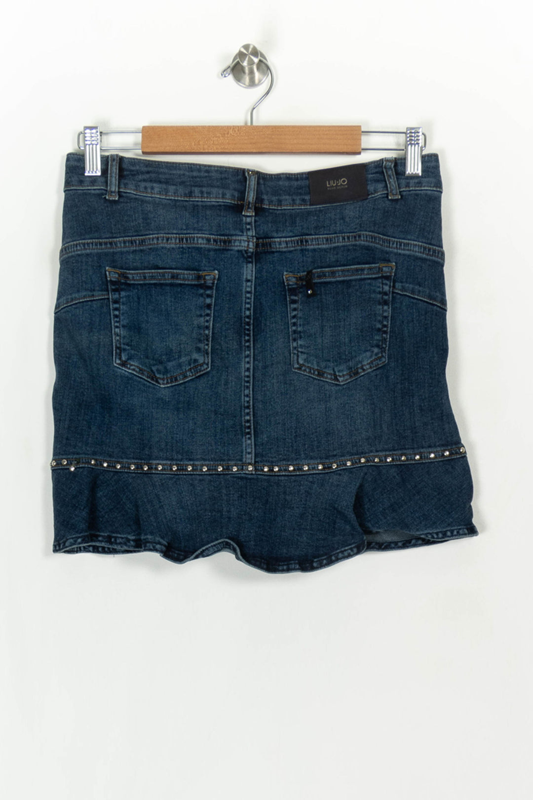 Jupe En Jean Bleue - Taille M/38 de la marque Liu Jo | PARAD107979 - Vendu par Paradigme - Image 5