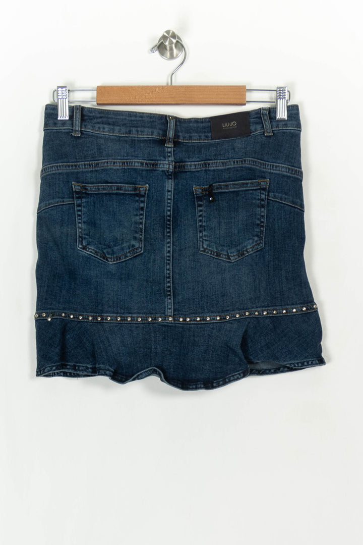 Jupe En Jean Bleue - Taille M/38 de la marque Liu Jo | PARAD107979 - Vendu par Paradigme - Image 5