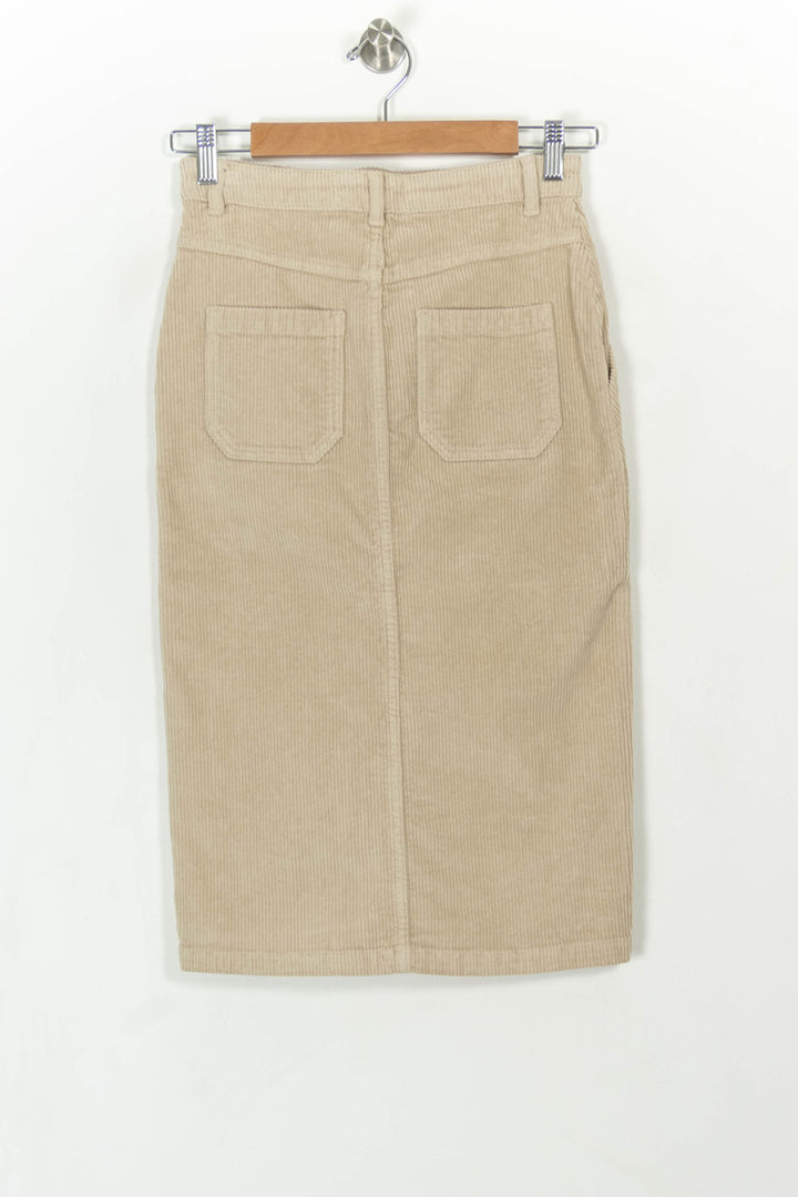 Jupe Droite Beige - Taille XS/34 de la marque Stella Forest | PARAD107982 - Vendu par Paradigme - Image 4