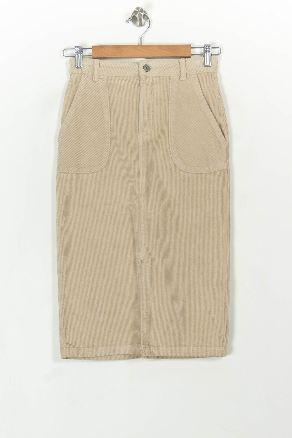 Jupe Droite Beige - Taille XS/34 de la marque Stella Forest | PARAD107982 - Vendu par Paradigme - Image 2