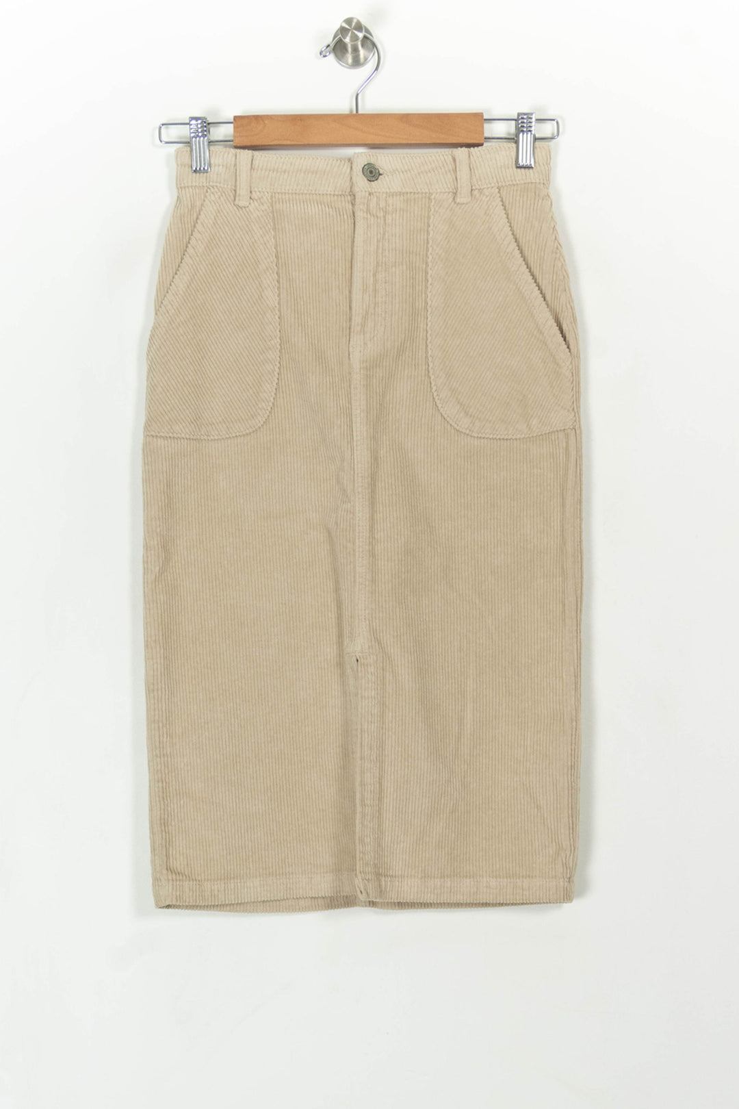 Jupe Droite Beige - Taille XS/34 de la marque Stella Forest | PARAD107982 - Vendu par Paradigme - Image 2