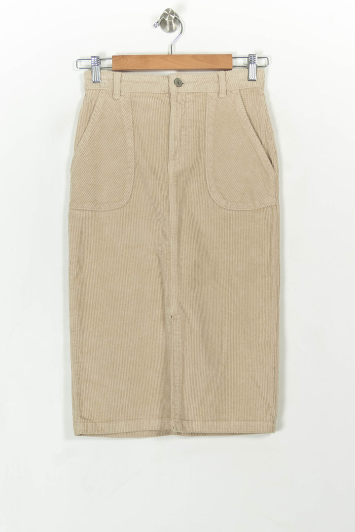 Jupe Droite Beige - Taille XS/34 de la marque Stella Forest | PARAD107982 - Vendu par Paradigme - Image 2