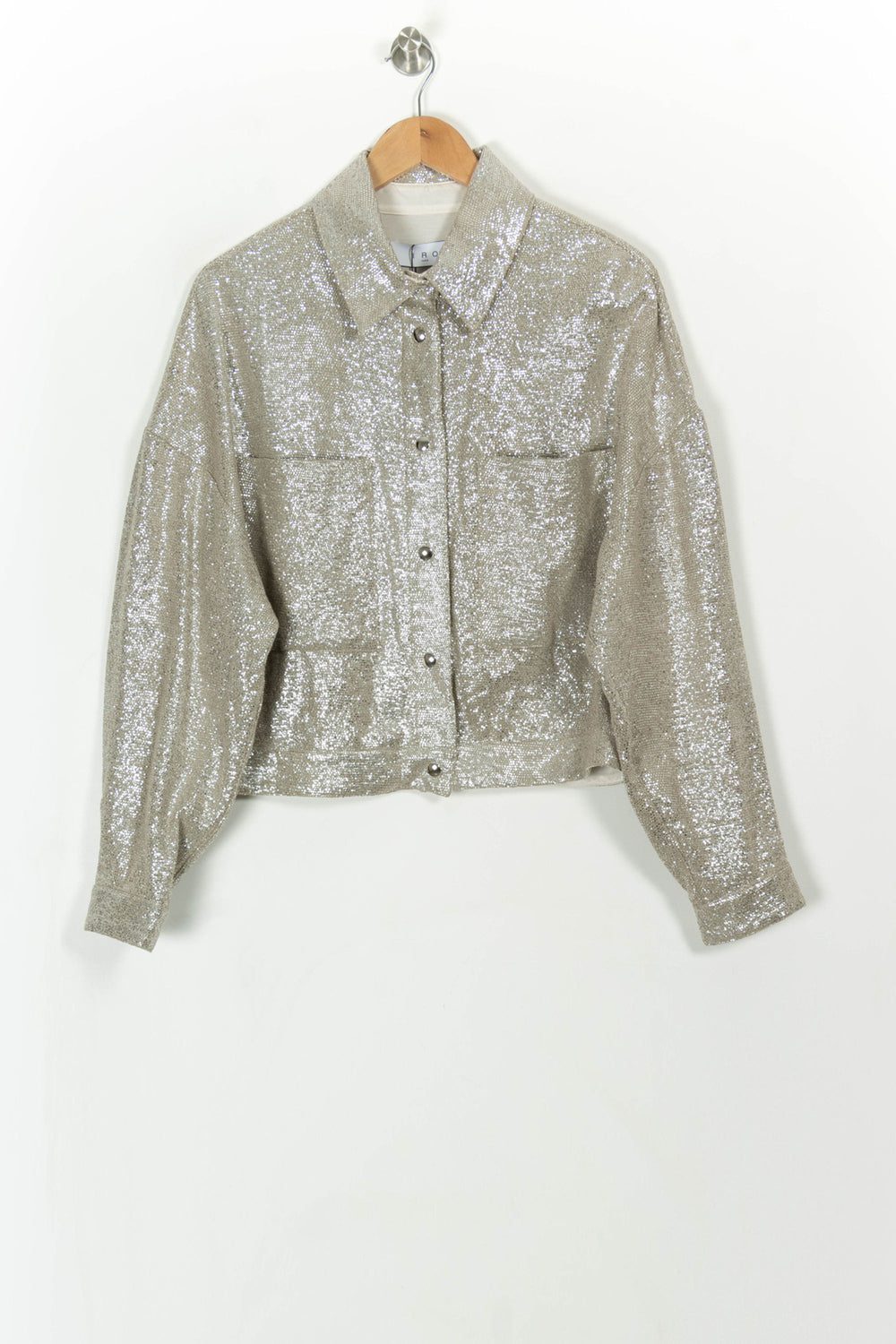 Surchemise Grise - Taille XS/34 de la marque IRO | PARAD107983 - Vendu par Paradigme - Image 2