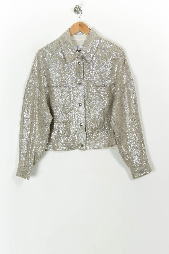 Surchemise Grise - Taille XS/34 de la marque IRO | PARAD107983 - Vendu par Paradigme - Image 2