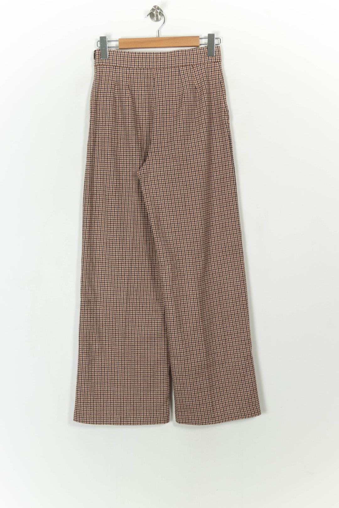 Pantalon Large Beige et Noir - Taille S/36 de la marque Maje | PARAD107990 - Vendu par Paradigme - Image 4