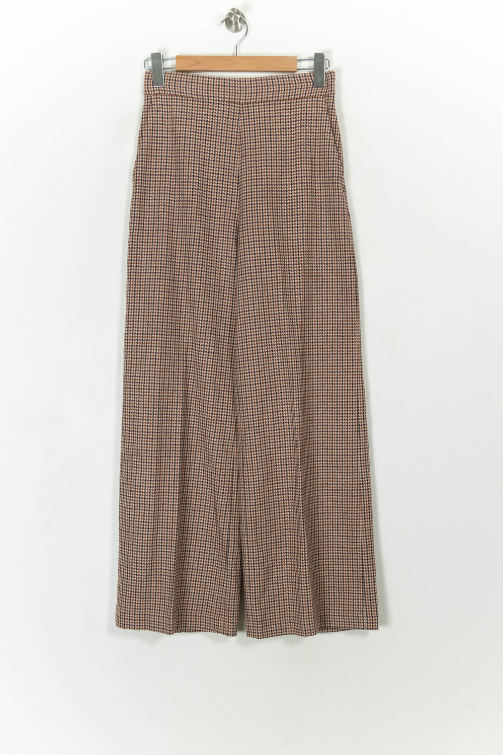 Pantalon Large Beige et Noir - Taille S/36 de la marque Maje | PARAD107990 - Vendu par Paradigme - Image 2