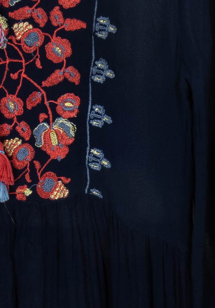 Robe Courte Bleue - Taille S/36 de la marque Derhy | PARAD107991 - Vendu par Paradigme - Image 3