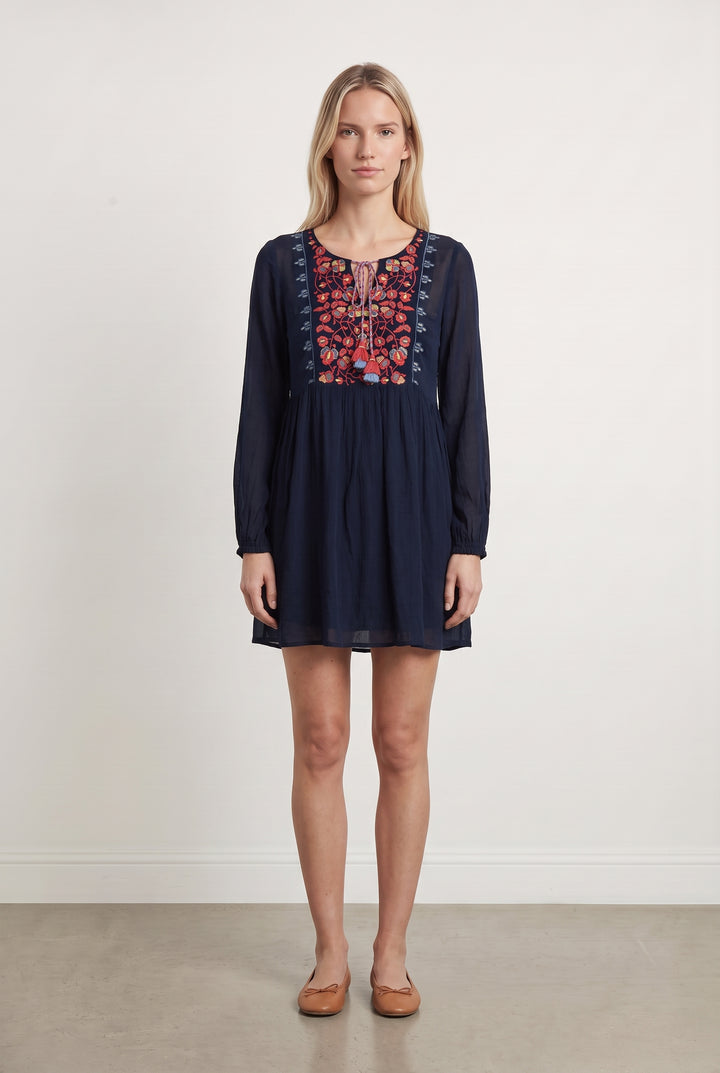 Robe Courte Bleue - Taille S/36 de la marque Derhy | PARAD107991 - Vendu par Paradigme - Image 1