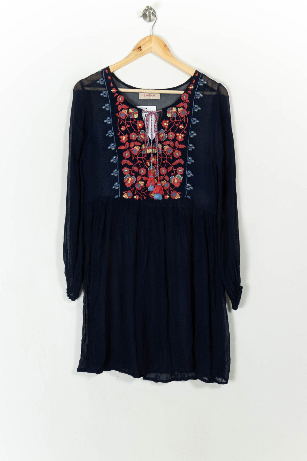 Robe Courte Bleue - Taille S/36 de la marque Derhy | PARAD107991 - Vendu par Paradigme - Image 2