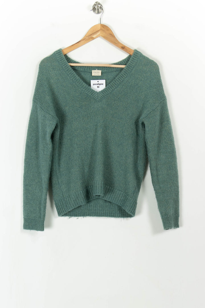 Pull Bleu - Taille S/36 de la marque Ekyog | PARAD107993 - Vendu par Paradigme - Image 2