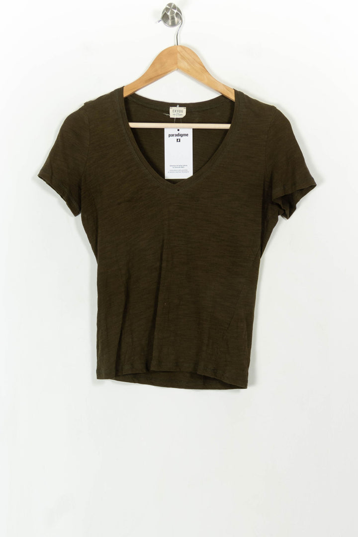 T-shirt Vert - Taille S/36 de la marque Ekyog | PARAD107994 - Vendu par Paradigme - Image 2