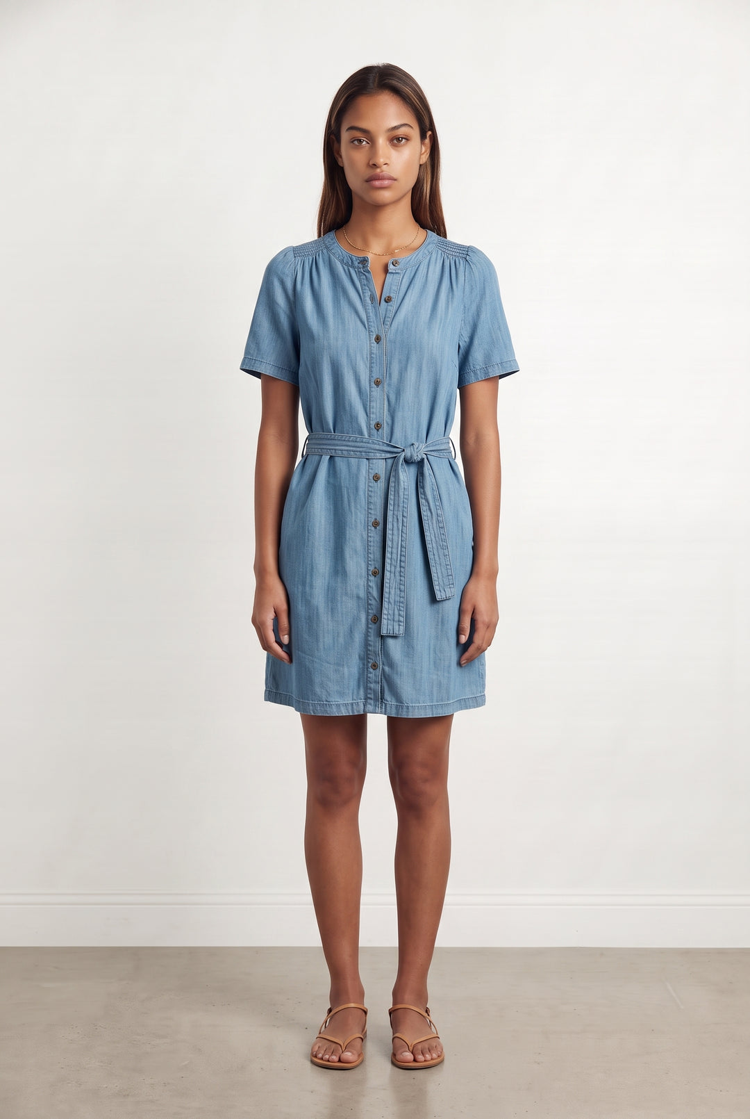 Robe Chemise Bleue - Taille XS/34 de la marque Ekyog | PARAD107997 - Vendu par Paradigme - Image 1