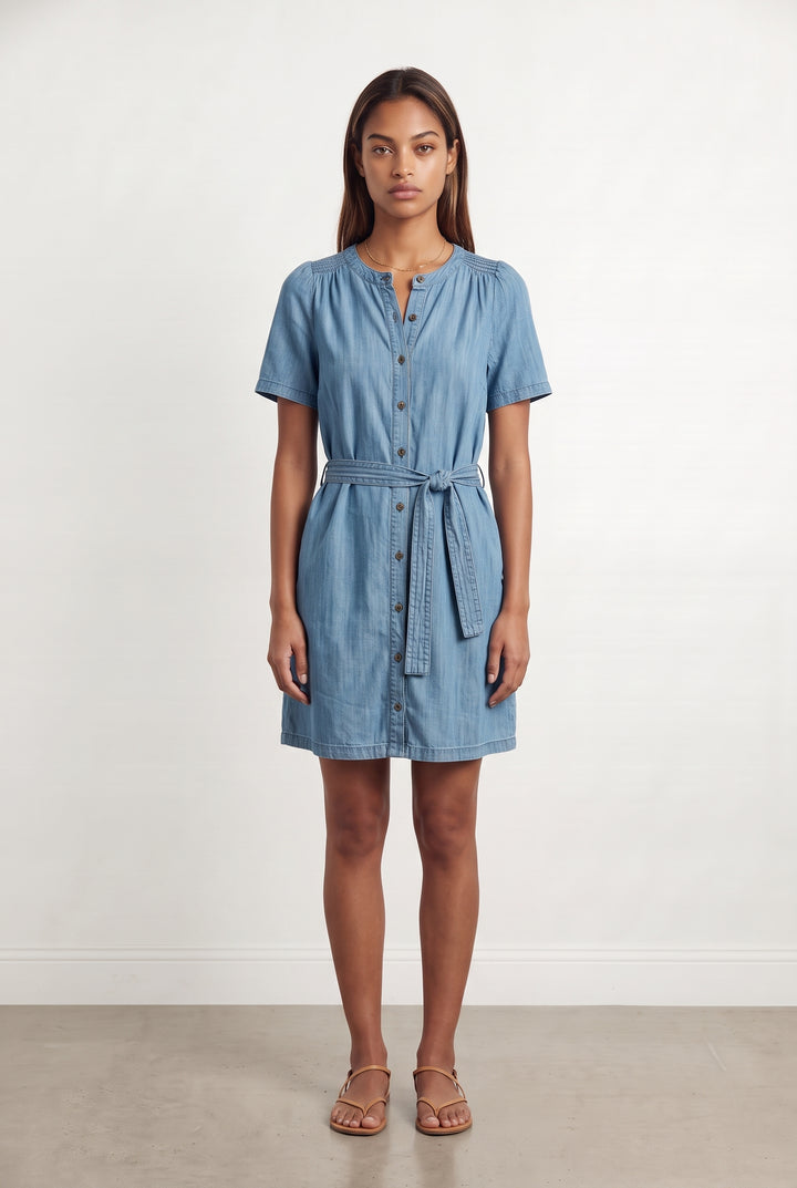 Robe Chemise Bleue - Taille XS/34 de la marque Ekyog | PARAD107997 - Vendu par Paradigme - Image 1