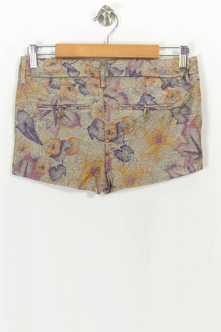 Short Imprimé Beige et Violet - Taille S/36 de la marque Zadig&Voltaire | PARAD107998 - Vendu par Paradigme - Image 5