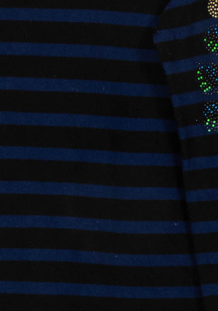Robe Courte Noire et Bleue - Taille M/38 de la marque Zadig&Voltaire | PARAD107999 - Vendu par Paradigme - Image 3