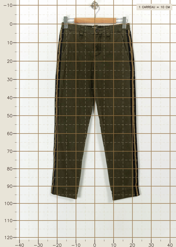 Pantalon Vert et Noir - Taille XS/34 de la marque Zadig&Voltaire | PARAD108000 - Vendu par Paradigme - Image 4