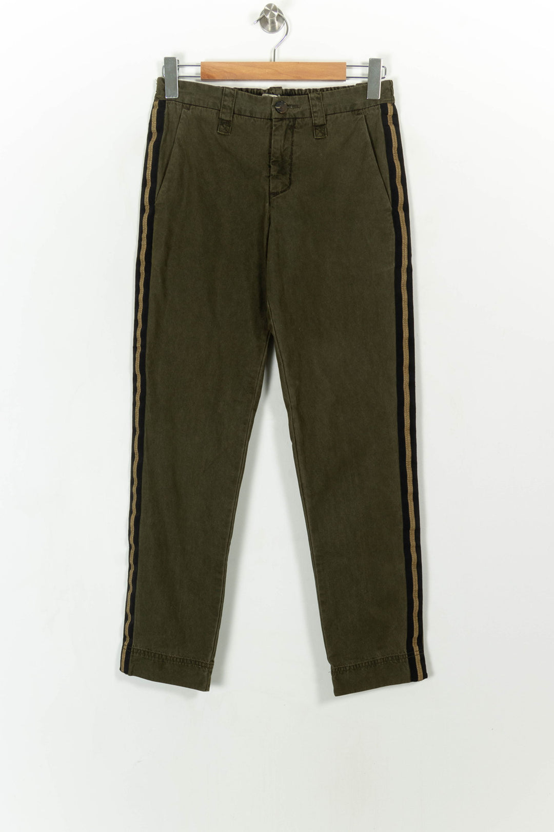 Pantalon Vert et Noir - Taille XS/34 de la marque Zadig&Voltaire | PARAD108000 - Vendu par Paradigme - Image 2