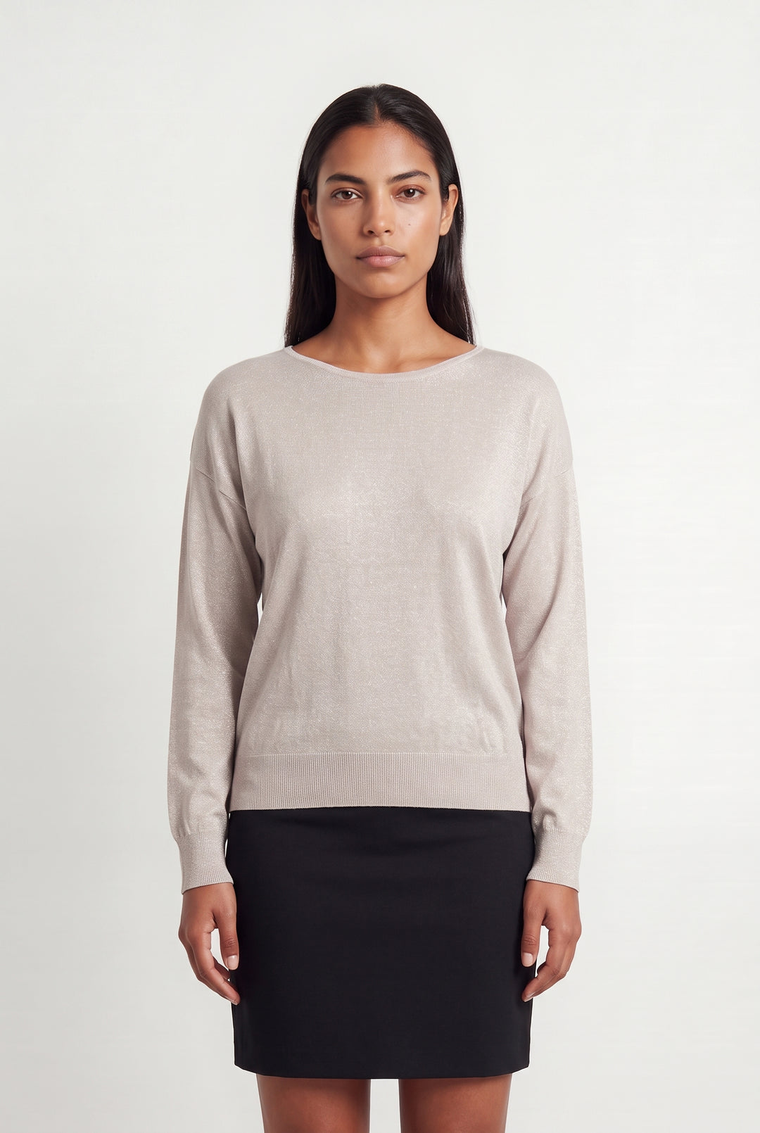 Pull Rose - Taille L/40 de la marque Caroll | PARAD108003 - Vendu par Paradigme - Image 1