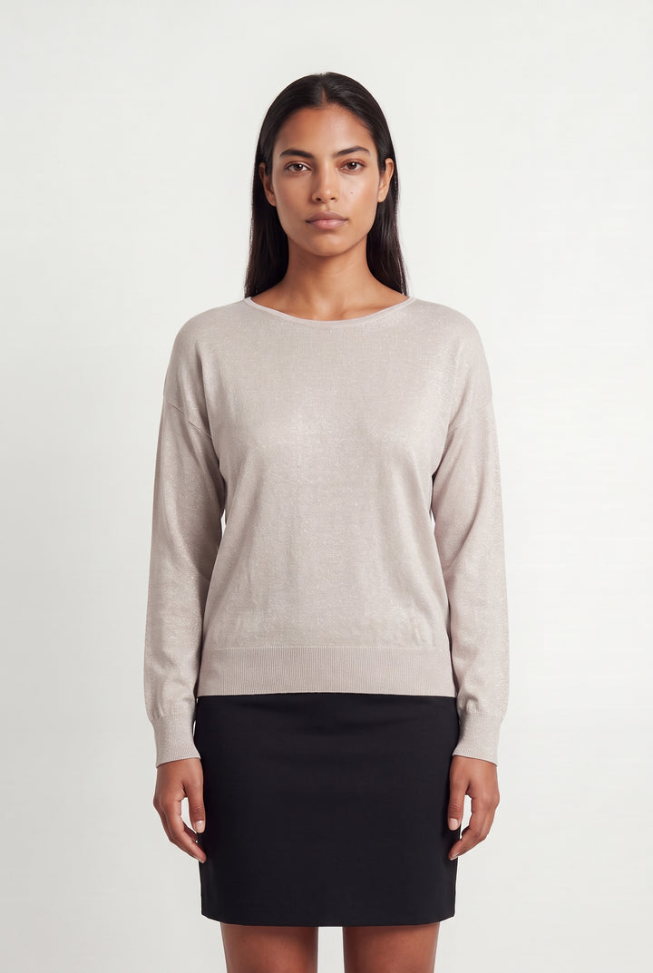 Pull Rose - Taille L/40 de la marque Caroll | PARAD108003 - Vendu par Paradigme - Image 1