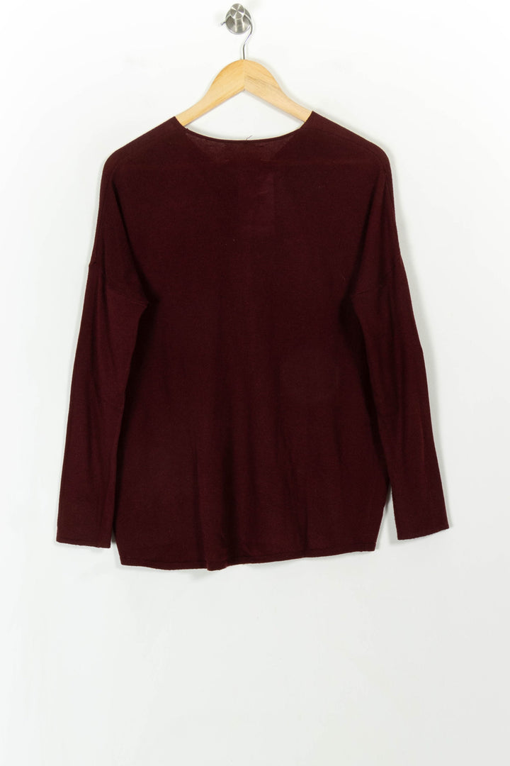 Blouse Bordeaux - Taille S/36 de la marque Sud express | PARAD108006 - Vendu par Paradigme - Image 5