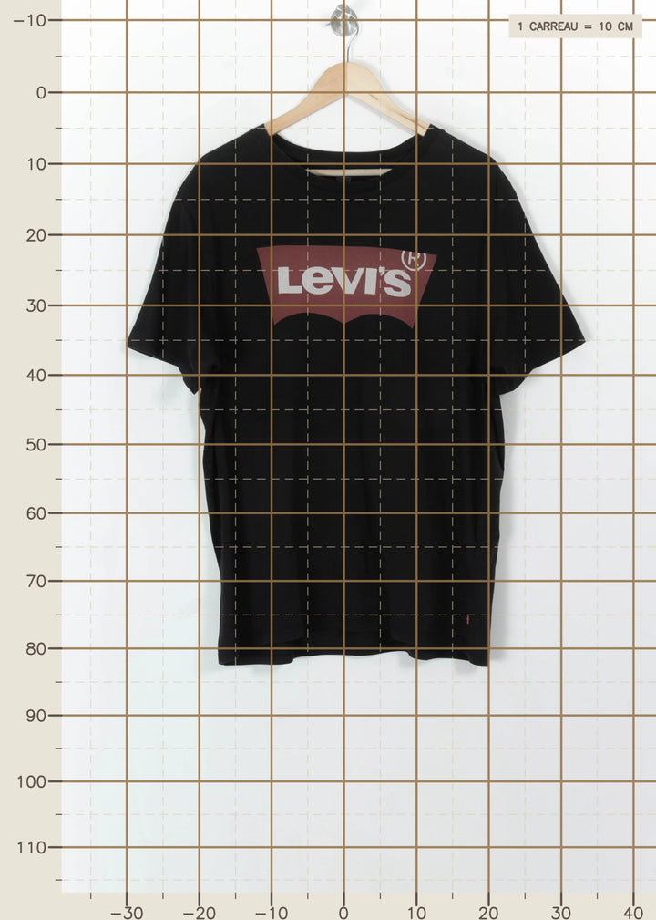 Tee-shirt Noir - Taille XXL/44 de la marque Levi's | PARAD108008 - Vendu par Paradigme - Image 4