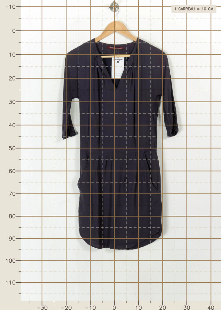 Robe Courte Bleue - Taille S/36 de la marque Comptoir des Cotonniers | PARAD108011 - Vendu par Paradigme - Image 4