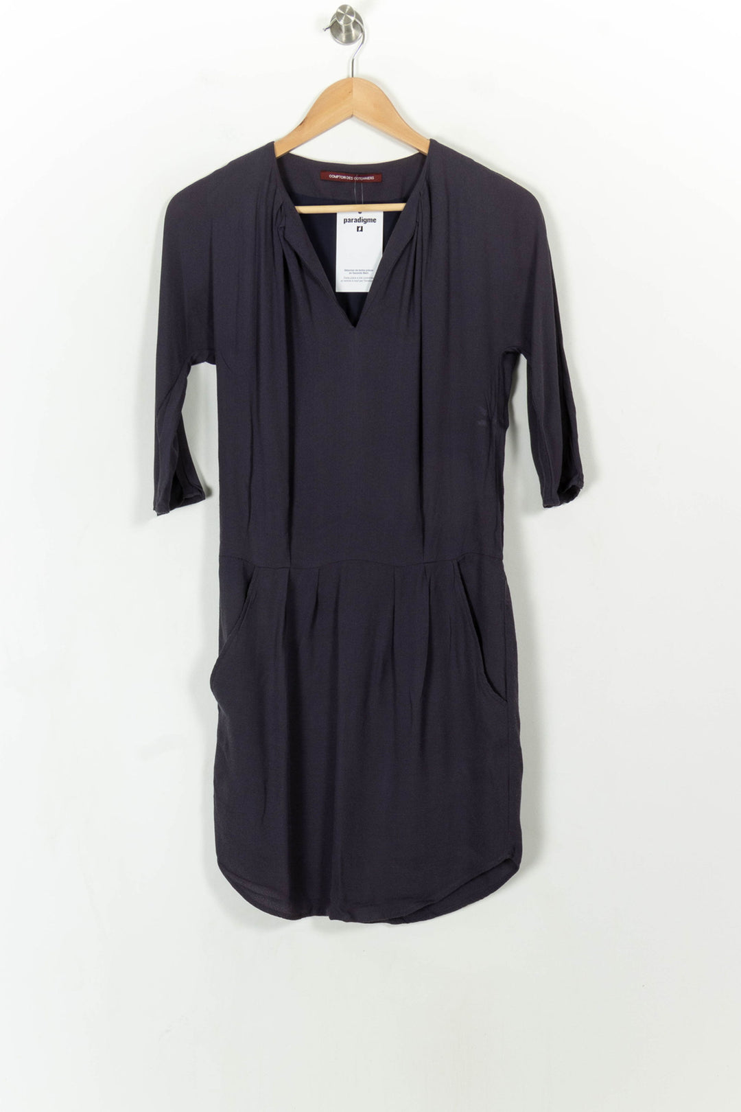 Robe Courte Bleue - Taille S/36 de la marque Comptoir des Cotonniers | PARAD108011 - Vendu par Paradigme - Image 2