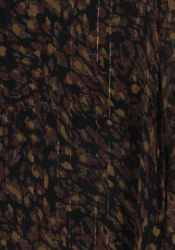 Blouse Marron et Noire - Taille M/38 de la marque Sud express | PARAD108012 - Vendu par Paradigme - Image 3