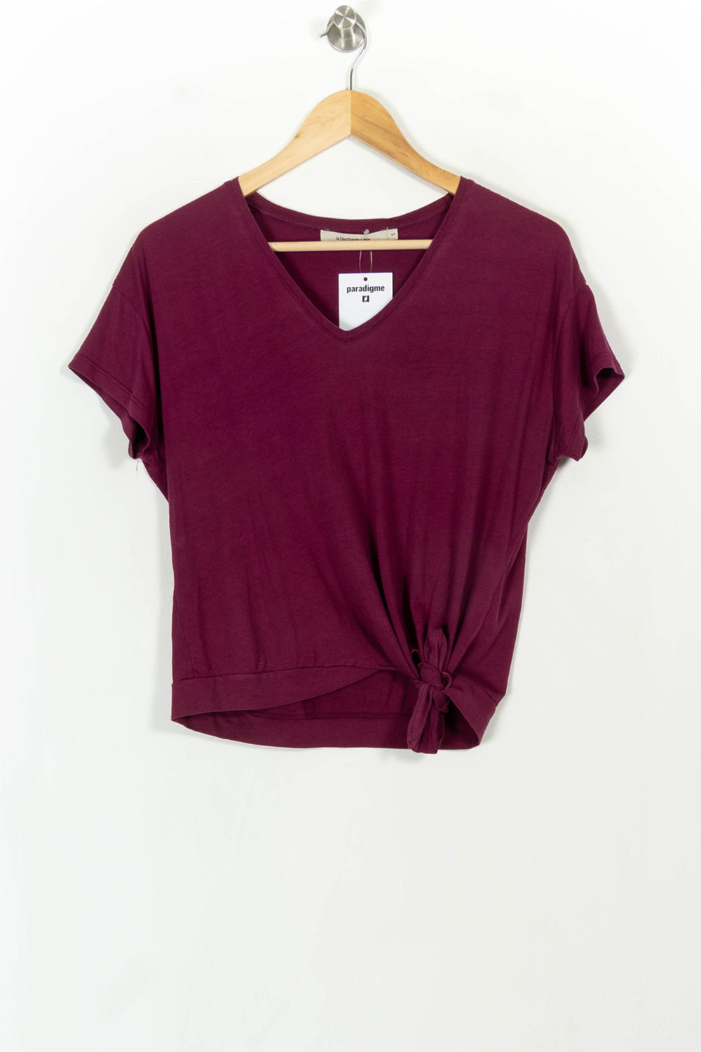 Tee-shirt Rose - Taille S/36 de la marque La Fée Maraboutée | PARAD108016 - Vendu par Paradigme - Image 2
